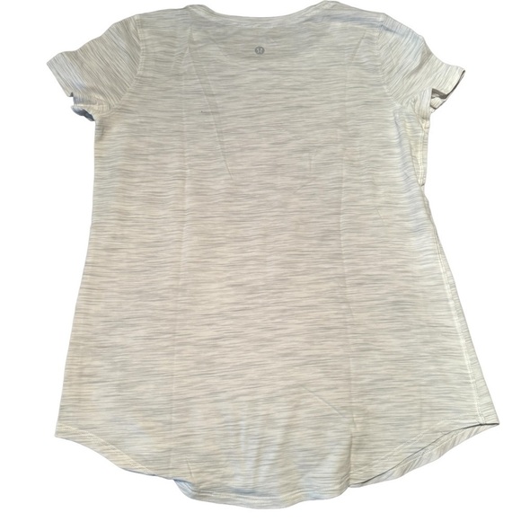 Workout Tops. Both white with grey. Lululemon and Nike. - Picture 3 of 6